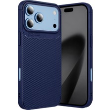 Decostyle Apple iPhone 18 Pro Max Auto Focus Karbon Kapak - Lacivert