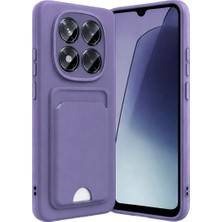 Decostyle Xiaomi Redmi Note 15 4g Kelvin Kartvizitli Silikon - Lila