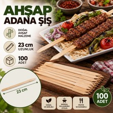 Çöp Şiş Adana 100 Adet – Bambu Adana Şiş