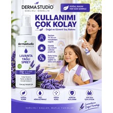 Dermastudio Lavanta Yağlı Saç Spreyi – Doğal ve Güvenli Saç Bakımı