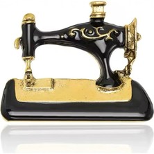 Efeaks Vintage Dikiş Makinesi Terzi Broş