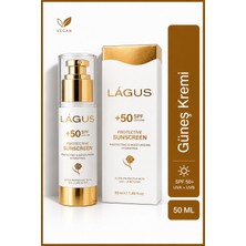 Güneş Kremi LAGUS SPF 50+ UVA/UVB Suya Dayanıklı Koruyucu Bakım