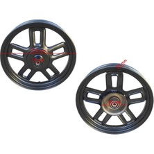 OEM Elektrikli Motosiklet Ön Jant 14X2.50 Kampana Fren Siyah