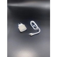 Efeaks Taşlı Iphone Type-C 20W Hızlı Şarj + Kablo Hediyeli