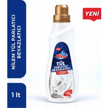 Nilem Tül Parlatıcı ve Beyazlatıcı - 1 Litre, Etkili Leke Giderici ve Renk Yenileyici, Kolay Kullanım