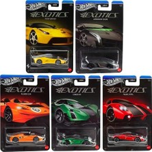Hot Wheels Silver Series Exotics 5'li Set Ferrari Laferrari Lamborghini Veneno GDG44
