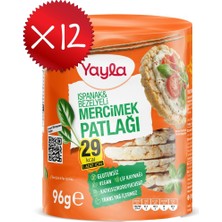 Yayla Ispanak ve Bezelyeli Mercimek Patlağı 96 G X12