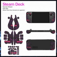 Belirtilmemiş Steam Deck Kaymaz Bant Çıkartma Tape Koruyucu Kavrama Bandı Yükseltme Kiti Sd-05