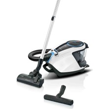 Bosch 8 Toz Torbasız Süpürge Pro Silence Beyaz