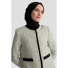 Armine Trend Plise Etekli Tüvit Takım Ekru