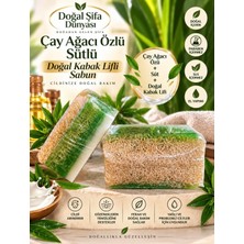 Çay Ağacı Özlü Sütlü Kabak Lifli Sabun