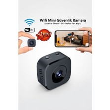 MMctech Wifi Mini Güvenlik Kamera Uzaktan Izleme - Ses - Hafıza Kart Kayıt