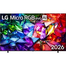 Lg 75MRGB96B6B 75 Inç 190 Ekran Uydu Alıcılı Smart 4K Micro Rgb Evo Aı Sihirli Kumanda WEBOS26 Micro Rgb Tv 2026