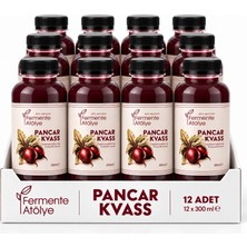 Şifa Ana Pancar Kvass (300 ml.) 12'li Fırsat Paketi (Pet Şişede)