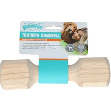 Edntrend Pawise Ahşap Dambıl Kemik M - 20 cm