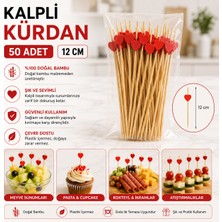 Antpap Ambalaj Kalpli Bambu Kürdan 12 cm – 50 Adet