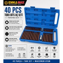 40 Parça Torx Bits Uç Seti