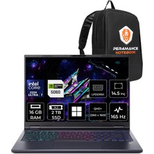 Acer Predator Helios Neo 14 Aı Intel Core Ultra 7 255H Rtx 5060 8gb 115W 16GB Ram 2tb SSD 14.5" Wqxga (2560X1600) 165Hz WIN11 Home NH.QV0EY.001P310 Gaming Laptop + Per4 Çanta