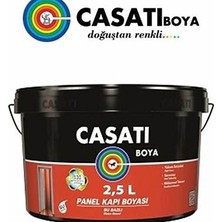 Casati 2,5lt Yeni Çağıl 7550 Su Bazlı Panel Kapı Boyası (A)