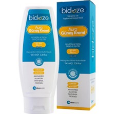 Pileli Store Bidoze Aura Yatıştırıcı & Anti Aging Etkili Güneş Kremi 100 ml | Leke Karşıtı ve Onarıcı Bakım