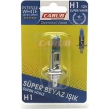 Carub Süper Beyaz Işık H1 Ampül