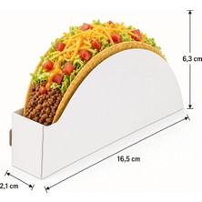 Tuli 100 Adet Beyaz Taco Kutusu