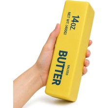 Jumbo Butter Squishy 14OZ Tereyağı Şeklinde Büyük Boy Sıkılabilir Stres Oyuncağı –slow Rise