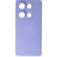 Novis Liora Xiaomi Redmi Note 13 Pro 4g Kılıf Nano Içi Kadife Silikon - Lila