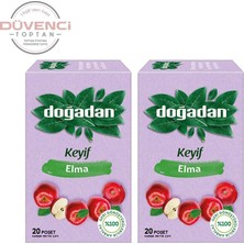 Doğadan Elma Çayı 20'li x 2 Adet