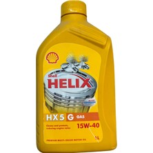 Shell Helix Hx5 15W-40 Gas 1 Lt (Lpg’li Araçlar Için Özel)