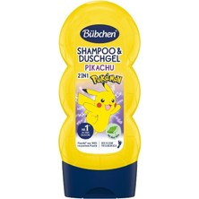 Bübchen Çocuk Şampuan&Duş Jeli 2 in 1 Pokemon Pikachu 230 ml