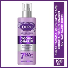 Duru Nem Bombası 7’li Hyaluronik Asit ve Peptidli Yoğun Onarıcı Saç Bakım Spreyi 190 ml