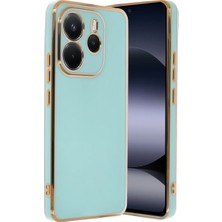 Novis Liora Xiaomi Redmi Note 14 4g Kılıf Volet Silikon - Açık Yeşil