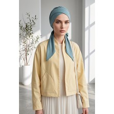 Aisha's Design Kuşaklı Rahat Penye Bone,b-31