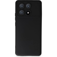 Novis Liora Xiaomi Poco X6 Pro Kılıf Nano Içi Kadife Silikon - Siyah