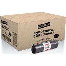 Koroplast Endüstriyel Jumbo Siyah 80*110 48 Mik. 400 gr