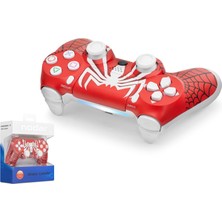 Nodar ND400Z Bluetooth Gamepad Oyun Kolu Ps4 Uyumlu Doubleshock 4 Kırmızı Beyaz