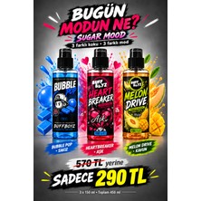 Buffboyz Sugar Mood 3’lü Araba Kokusu Seti 150 ml X3 – Aşk, Kavun ve Sakız Araç Kokusu Spreyi