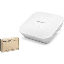 Pix-Link Pıxlınk CAP15 Tavan Tipi Wifi Access Point Poe Destekli 5 Ghz 1200 Mbps Beyaz
