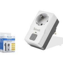 Dotvolt 1050J Surge Hunter Enerji Korumalı Priz Adaptörü Beyaz