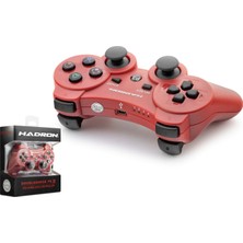 Hadron HD325K Bluetooth Gamepad Oyun Kolu Ps3 Uyumlu Doubleshock Iıı Kırmızı