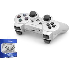 Nodar ND600G Bluetooth Gamepad Oyun Kolu Ps3 Uyumlu Doubleshock Iıı Gri