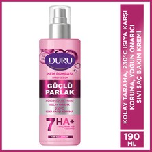 Duru Nem Bombası 7’li Hyaluronik Asit ve Seramidli Güçlü Parlak Saç Bakım Spreyi 190 ml