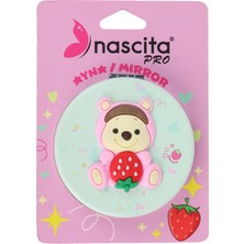 Nascita Figürlü Çanta Tipi Makyaj Aynası NASAYNA00045GR