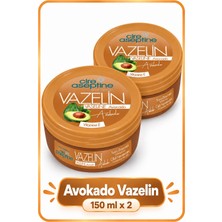Cire Aseptine Vazelin Avokado 150 ml 2 Adet
