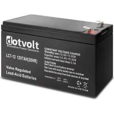 Dotvolt Sc 12V 7 Ah Akü