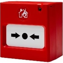 Teletek Sensomag MCP50 Konvansiyonel Yangın Alarm Butonu (Söküm Ürün)