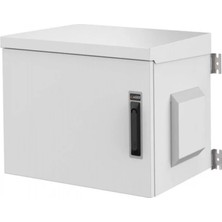 Ager 7u 600X450 AG-OB07U6045B2-D-A-M1-07U6045 Outdoor Montajlı Basıc Duvar Tıpı Kabınet (On Metal Kapak Kelebek Kılıtlı /d- B2 7035 Dıs Ortam)