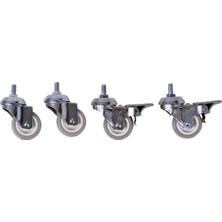 Ager Set 4 Ad. (2 Frenli,2 Frensiz) AA-TKR5525-A-PS-DORT Noktadan Baglantılı Tekerlek Grubu