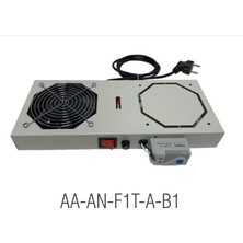 Ager AA-AN-F1T-A-B1 Duvar Tipi Termostatlı Tekli Fan Modülü (7035 Beyaz)